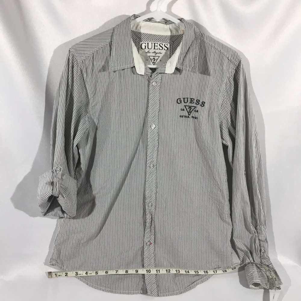Guess Los Angeles Button Down Shirt Youth L 16/18